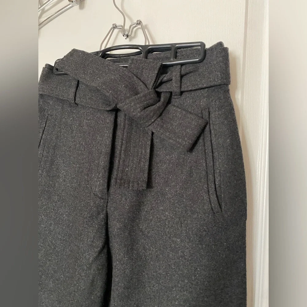 Aritzia Wilfred Front-Tie Wool Cashmere Cropped pants - Picture 3 of 7